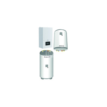 Pakiet - Kocioł gazowy jednofunkcyjny DE DIETRICH MCR4 19 kondensacyjny wiszący 2.5 - 20.7 kW + Zasobnik c.w.uAQUAvie100