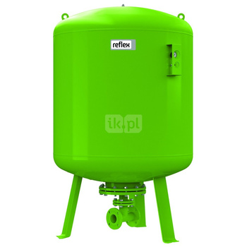 Naczynie wzbiorcze REFLEX DT 2000, pojemność 2000 l, 10 bar / 70'C, kolor zielony, do instalacji C.W.U.