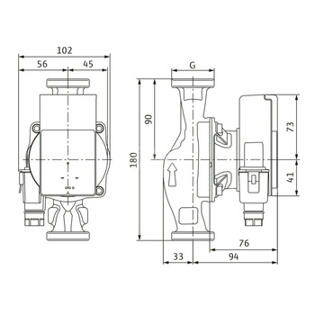 Pompa obiegowa WILO x 1-230 V