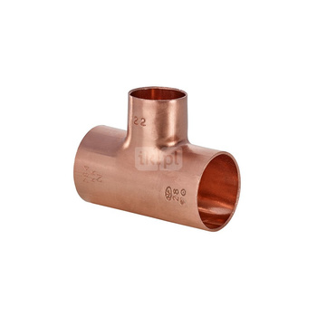 Trójnik UNIPAK redukcja Cu 18 mm x 15 mm x 15 mm (lut wewnętrzny)