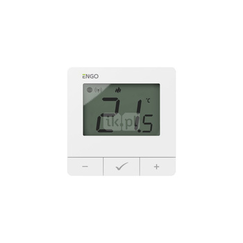 Regulator temperatury ENGO CONTROLS E25-230W Zigbee z wyświetlaczem, montaż natynkowy