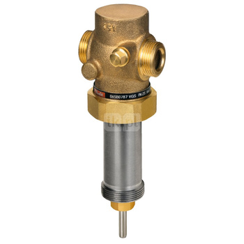 Zawór regulacyjny dwudrożny DANFOSS VGS, DN 25 (GZ metryczny x GZ metryczny), PN 25, Kvs: 6.3 m3/h