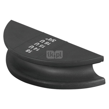 Segment gnący fi 18, 15U, 3/4'', R72