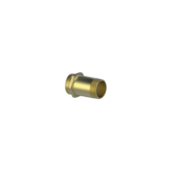 P.POŻ. ZŁĄCZKA MONTAŻOWA DO WĘŻA STRAŻACKIEGO Z GWINTEM ZEWNĘTRZNYM (ADAPTER NPT NA GWINT HYDRANTOWY), MOSIĄDZ POLER. 1 1/2'' NPT GZ x 1 1/2'' NST GZ