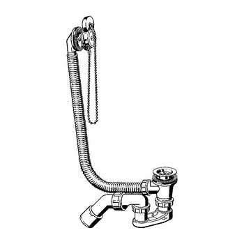 Komplet odpływowo-przelewowy nr wzoru 6387.35PL