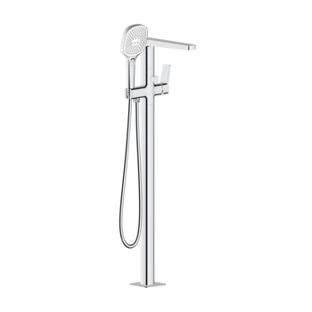 Bateria Malaga, wannowa, wolnostojąca, chrom