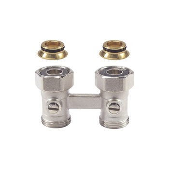 Zawór prosty, podwójny z odcięciem, 3/4", (minimalne zamówienie 10 szt.)