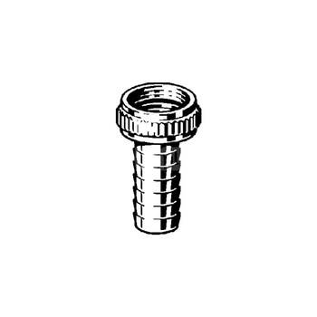Złącze do podłączenia węża VIEGA 1819 mosiądz chrom Gwint wewnętrzny 1/2'' (uszczelnienie czołowe)