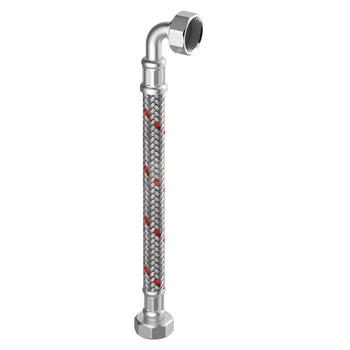 Wąż elastyczny przyłączeniowy FLAMCO MEIBES, 3/4'a (20) x 18 mm x 3/4'a (20), dł. 1000 mm, GW x GW z oplotem