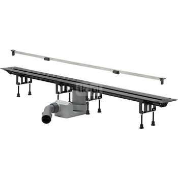 Odpływ prysznicowy prostokątny VIEGA 496521, 1200 x 110 x 95 mm, z syfonem