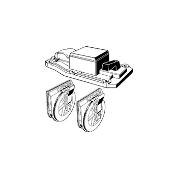 Zestaw przezbrojeniowy VIEGA 498738 (akcesorium) do podwieszanej miski WC tworzywo sztuczne dn 100/125