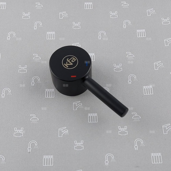 Uchwyt do baterii podtynkowej bidetowej MOZA BLACK