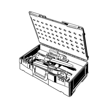 Zaciskarka VIEGA 47804 (obsługa ręczna) 16-20-25 mm + walizka