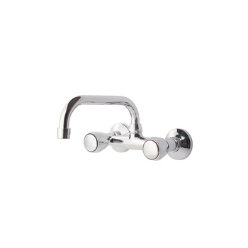 7006 Bateria MAK umywalkowa ścienna C 18cm