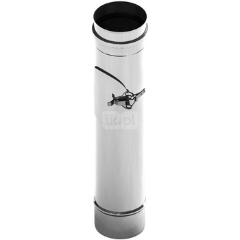 Rura z rewizją JEREMIAS EWEC.6D00AL 80mm, długość 500 mm