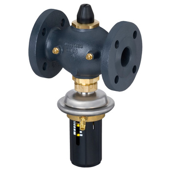 Regulator różnicy ciśnień z ograniczeniem przepływu AVPB PN25 32/125 02-10 koł. pow.
