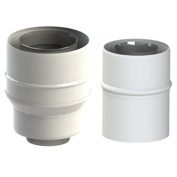 Złączka Concept By JEREMIAS pp z uszczelką 80/125mm x 80/125mm do kotła vaillant vu plus 126 - 373