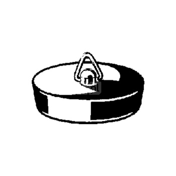 Korek odpływowy VIEGA 9933 czarny 43.5