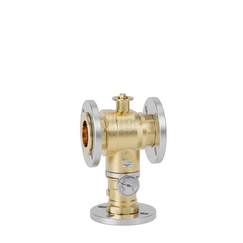 Zawór trójdrożny z przyłączami kołnierzowymi do 600008