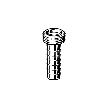 Tuleja do węża VIEGA 1822 jednoczęściowy, mosiądz / mosiądz, 1/2'' x 3/8'' (gz x złącze do węża), 37 mm, (głębokość: 7 mm)