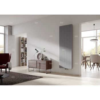 Grzejnik dekoracyjny Kermi®Carré Plus® 1400x715x86, 1915W, podł. 6998, RAL 9005 SFE
