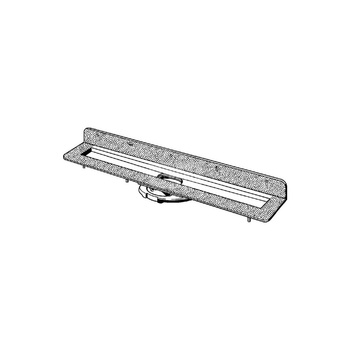 Odpływ prysznicowy prostokątny VIEGA 498220, 1000 x 120 x 85 mm, dł: 920 mm, szer: 50 mm