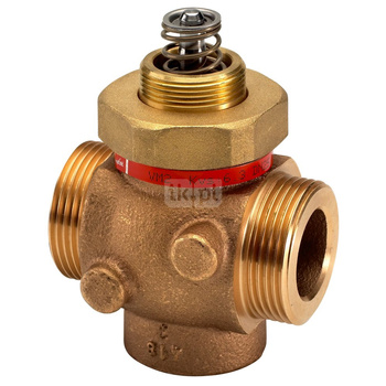Zawór regulacyjny dwudrożny DANFOSS VM2, DN 15 (GZ metryczny x GZ metryczny), PN 25, Kvs: 1 m3/h