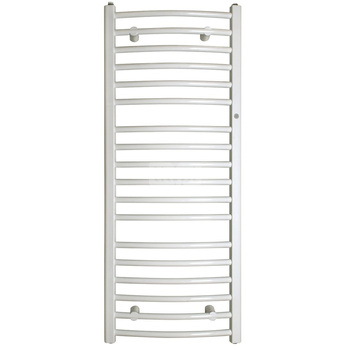 Grzejnik drabinkowy INSTAL-PROJEKT AMBRA R, wym. 1038 x 400 mm, kolor biały/white silk, moc 357W