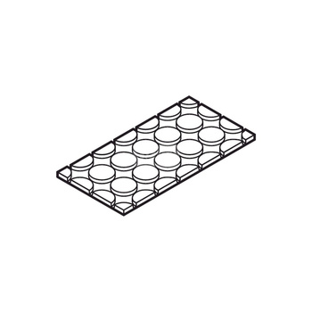 Panel dekoracyjny grzewczy chłodniczy VIEGA 123811 płyta gipsowo-włóknowa, wym. 620 mm x 310 mm x 18 mm