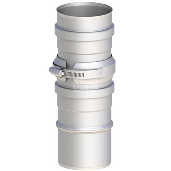 Rura dł. 150mm z zaworem zwrotnym 80 mm