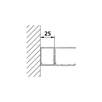 Kermi przedłużka Liga SVSV1 1850 SIHG