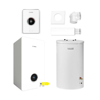 Pakiet: Gazowy kocioł kondensacyjny wiszący PAK GC5700iW15P+WST120+2581+CT200b