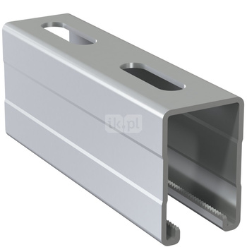 Szyna montażowa NICZUK SZMH, gr. 2.5 mm, dł. 3000 mm, stal nierdzewna (ocynk galwaniczny)