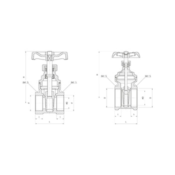 PHA-022 Zasuwa wodna 3/4"