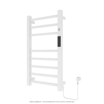 GRZEJNIK ELEKTRYCZNY STICK SMART AIR ELECTRO STIED-50/120 NATYNKOWE PRAWE C35 WHITE SILK