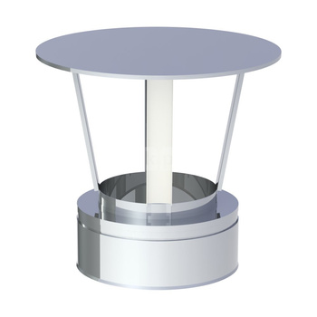 Osłona dwuścienna wylotu przewodu kominowego JEREMIAS 215-DWECO1076 350 mm