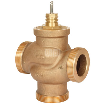 Zawór trójdrożny regulacyjny DANFOSS brąz GZ DN 50, kl. ciśn. PN 16 40 Kvs