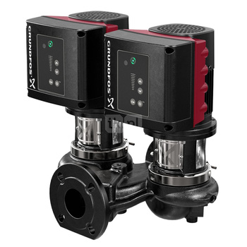 Pompa obiegowa GRUNDFOS TPE2 D 65-200 typu in-line z silnikiem znormalizowanym 50/60 Hz, moc silnika 2.2kW 4.22 A PN 6/10 4800 obr/min