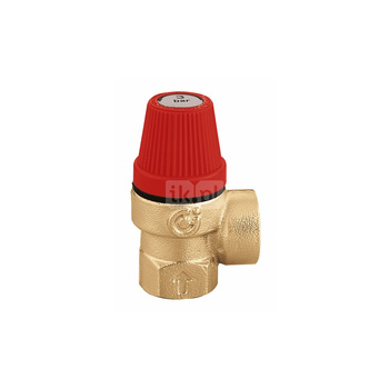 Zawór przelewowy CALEFFI 311 mosiądz 3,5 bar GW 1/2''