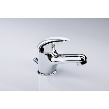 Bateria umyw.stojąca ze spust. ALBA chrom.