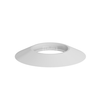 Rozeta maskująca okrągła RICOM ENERGY guma, średnica zewnętrzna 125 mm