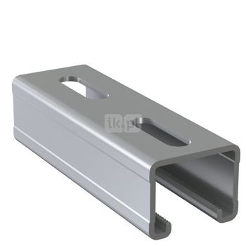 Szyna montażowa NICZUK SZMB, gr. 3 mm, dł. 2000 mm, stal nierdzewna (ocynk galwaniczny)