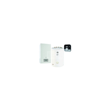 Pakiet - Kocioł gazowy jednofunkcyjny DE DIETRICH Inidens 24 kondensacyjny wiszący 6.3 - 26.1 kW + RegulatorSMART TC + Zasobnik c.w.uSRK100MG