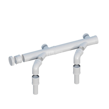 System kaskadowy PP - pakiet na 2 kotły DN200/80mm