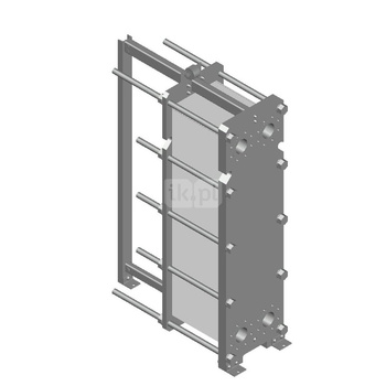 Wymiennik ciepła REFLEX RLG-51-150 płytowy CO, skręcany, 110'C, 10 bar