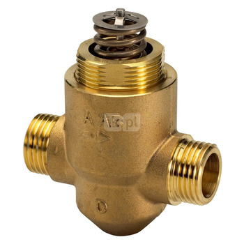 Zawór regulacyjny dwudrożny DANFOSS VZ2, DN 20 (GZ metryczny x GZ metryczny), PN 16, Kvs: 2.5 m3/h