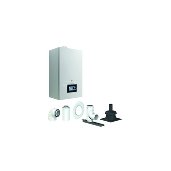 Pakiet - Kocioł gazowy jednofunkcyjny DE DIETRICH Virtuens Smart 32 kondensacyjny wiszący 3.7 - 34.9 kW + Zestaw powietrzno-spalinowy szachtowyBazowy PP/Alu fi 60/100 na fi 80