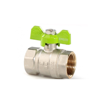 Kurek kulowy prosty GK16 DN20-NN-PN16-MAl nikl.