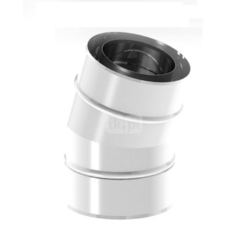 Kolano sztywne 15st. fi100/150mm, z uszczelką