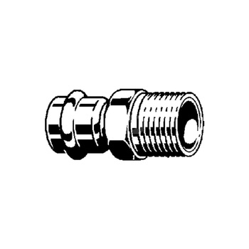 Złącze przejściowe Sanpress VIEGA 2311 jednoczęściowy, stal nierdzewna / stal nierdzewna, 54 mm, 2'' (mz x gz), 91 mm